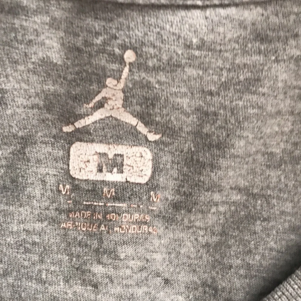 JORDAN Mens Heather Grey Jumpman Tee | M